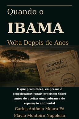 Capa do livro Quando o IBAMA Volta Depois de Anos